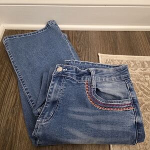 Flamingals Bootcut Jeans Size 2XL